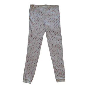 💕 Highland Outfitters White With Pink Hearts Waffle Thermal Leggings 💕